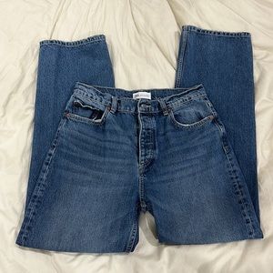 Zara straight leg jeans, size 6